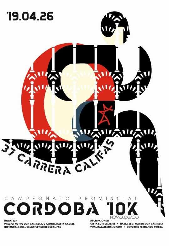 XXXVII CARRERA POPULAR CALIFAS CORDOBA  CATEGORIAS BASES